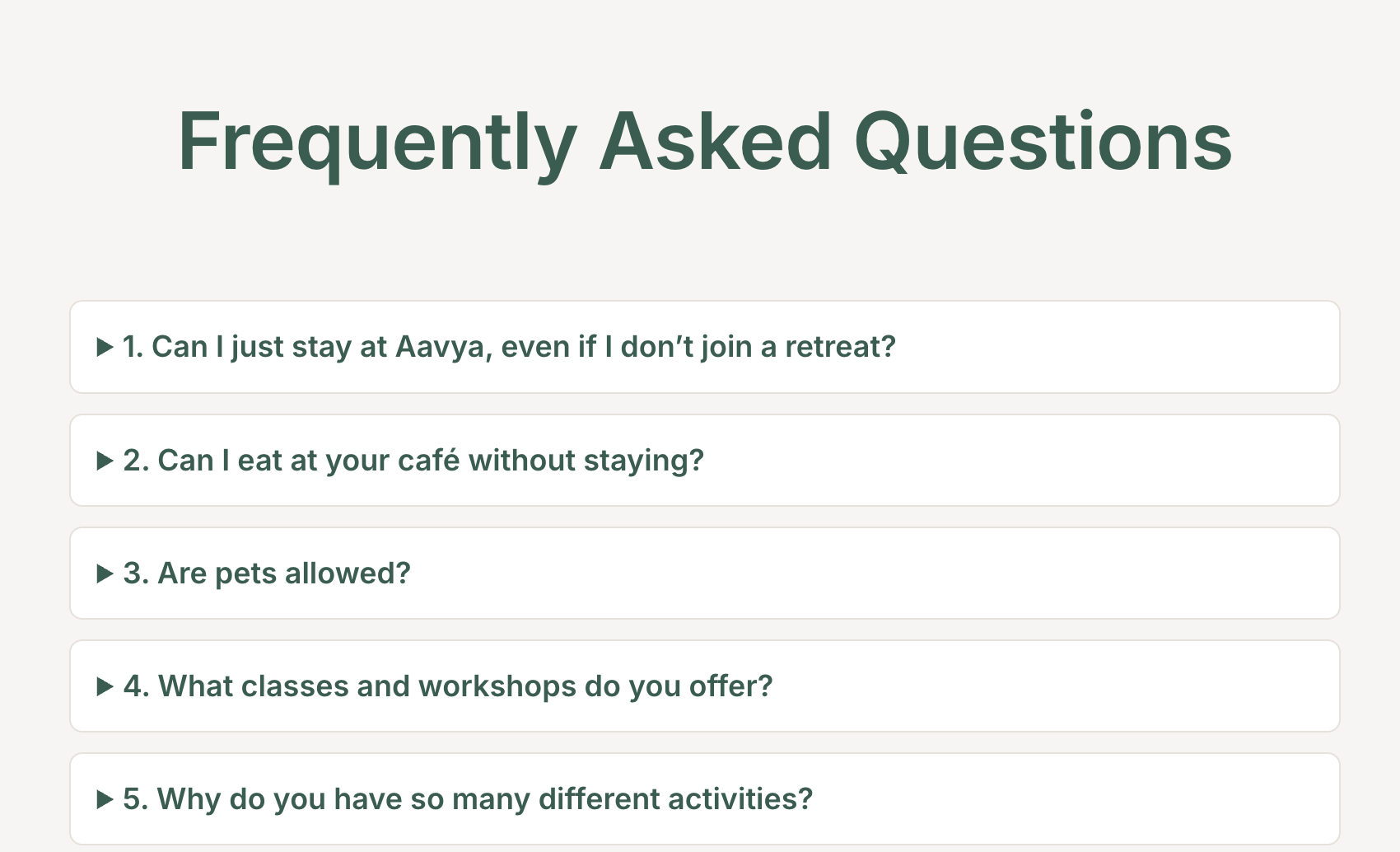 Features grid and community